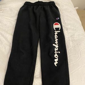 black champion sweats